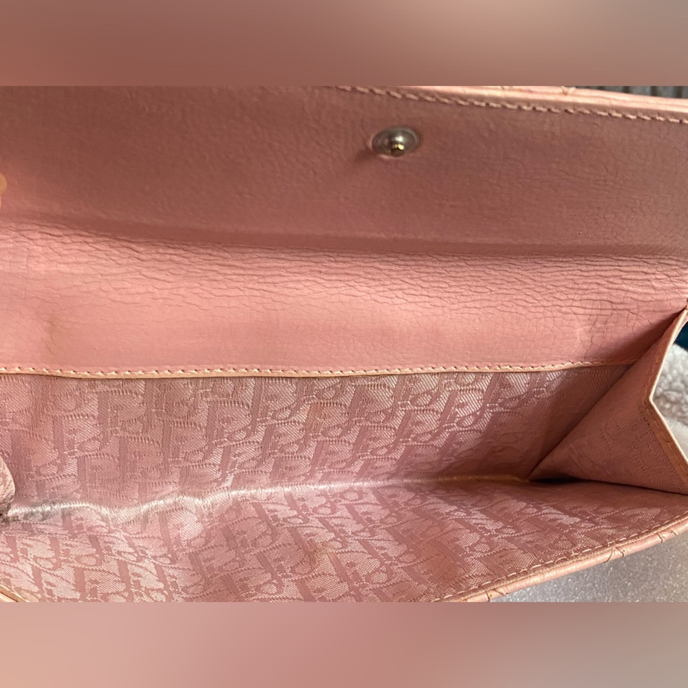 Dior Lady Dior pink Wallet - Picture 8 of 10